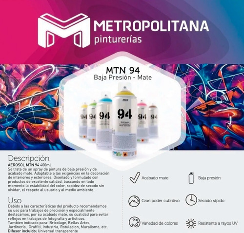 Montana 94 | Mate Baja Presión | + 70 Colores