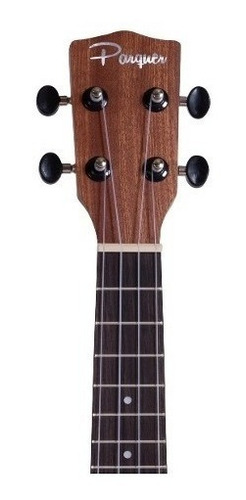 Ukelele Soprano Marca Parquer Maderas Sapele Y Arce Uk150 Color Marrón