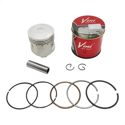 Kit Pistao Aneis Pino Travas Vini Iros One 125 0.25