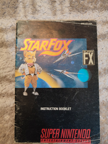 Manual Star Fox Super Nintendo 