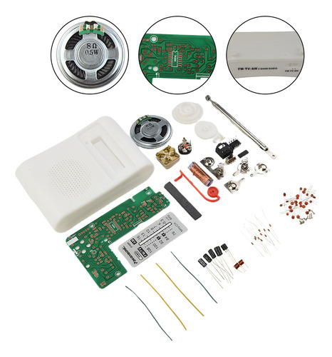 Piezas Universales Para Kit De Radio Estéreo Am/fm Arduino T