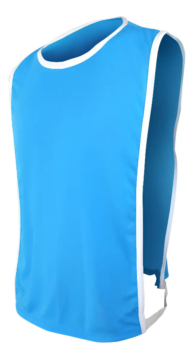 Kit 10 Coletes Azul Turquesa Infantil PP Futebol Helanquinha NATA SPORTS