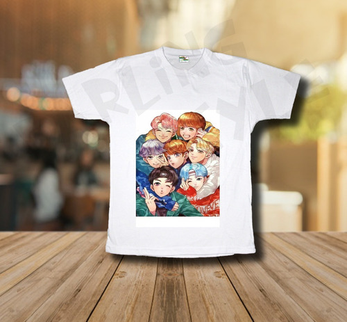 Bts En Tu Camiseta + Taza.. Diseños A Elección