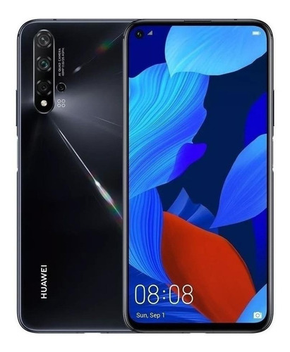 Huawei Nova 5t Dual SIM 128 GB Black 8 GB RAM