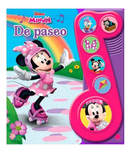 Libro Interactivo Disney Junior Minnie De Paseo