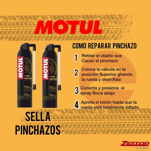 Imagen 1 de 1 de Sella Pinchazo Motul