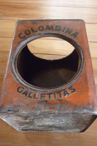 Lata De Galletitas Colombina Antigua Bonitos Gráficos