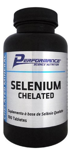 Selenium Chelated Performance Nutrition - 100 Tabletes