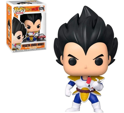 Funko Pop Dragon Ball Z - Vegeta Over 9000 #676 Caja Dañada