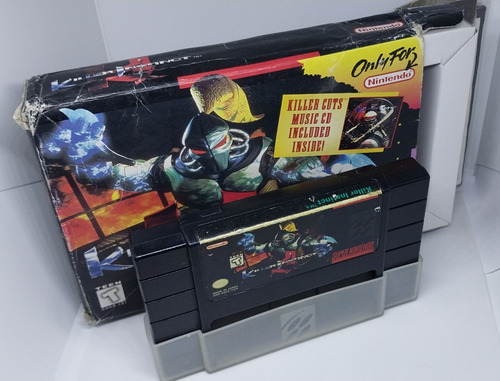 Killer Instinct Sns-akle-usa K. Cuts Sellado Snes Completo (Usado)