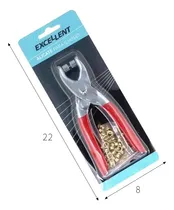 Comprar Alicate Pinza Para Ojetes 4mm + 100 Ojetes