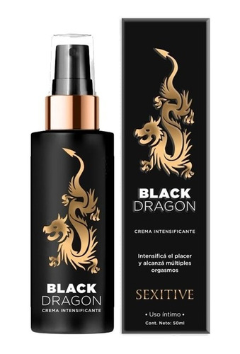 Crema Intima Intensificante Potenciadora Black Dragon