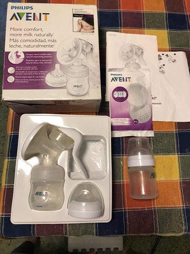 Sacaleche Philips Avent Manual Completo + Mamandera 125ml