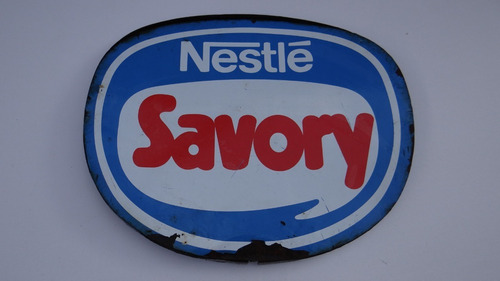 Letrero Antiguo , Logo Savory # 3