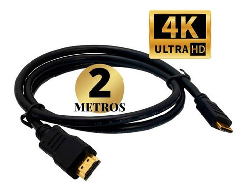 Cabo Hdmi Premium 2.0 Gold 4k 3d 5 Metros Full Hd Blindado