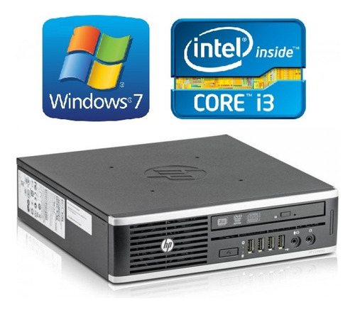 Equipo Armado Hp Core I3 3.1ghz, 4gb, 160gb, Dvd-rw, Win 7