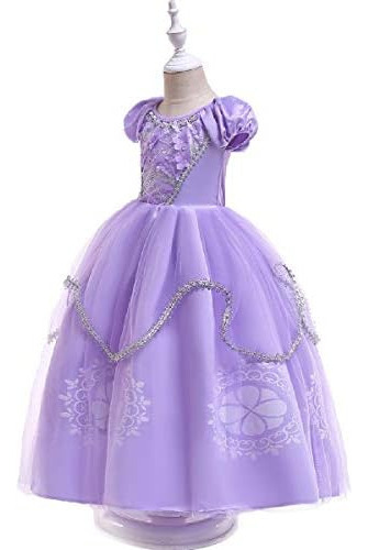 2024: Disfraz De Princesa Sofía De Hoizosg Para Niñas Rapunzel