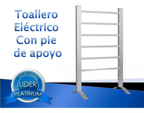 Toallero Eléctrico Pie O Colgar De Aluminio Secador Toallas