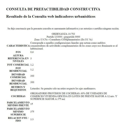 Imagen 4 de 4 de Terreno En Venta En La Plata Calle 80 E/ 17 Y 18 Dacal Bienes Raices