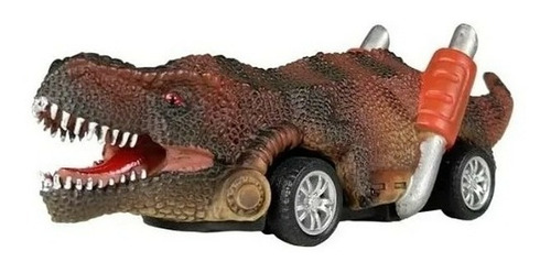 Imagen 2 de 9 de Set X6 Vehiculos Dinosaurios C/ Ruedas Auto Pull Back Ultrax