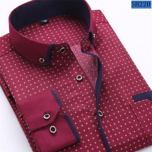 Camisa Social Masculina Manga Longa Pronta Entrega