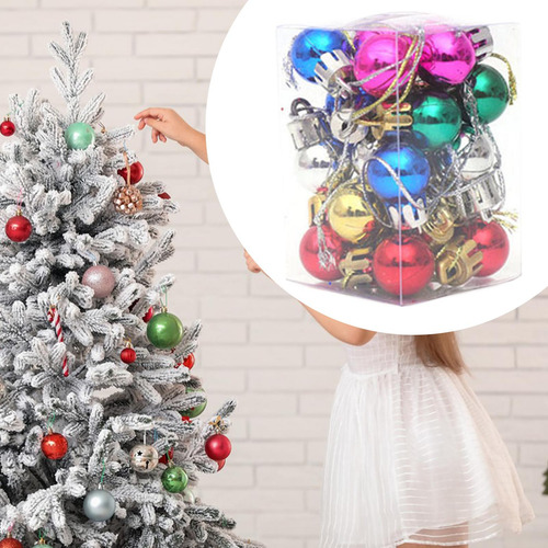 2 X 24 Bolas De Navidad Para De Navidad, Adornos Para De