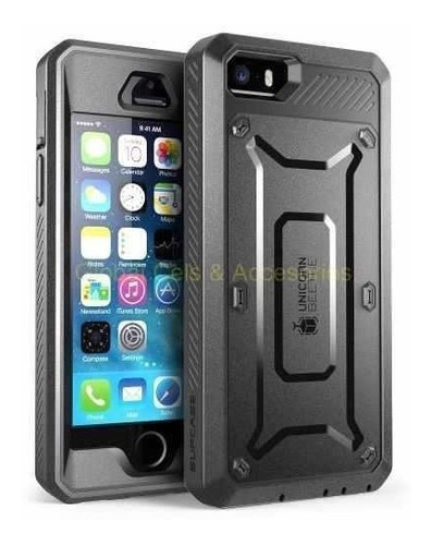 Case iPhone 5 / 5s Supcase Pro Holster Gancho Mica Integrada