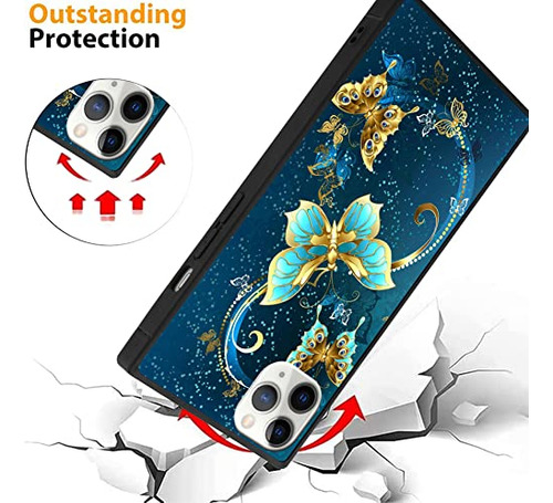 Funda Para iPhone 11 Pro Azul 5.8 PuLG Piel Sintetica And Pc