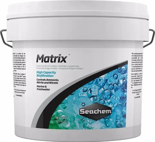 Seachem Matrix Balde 4l Material Filtrante Filtro Acuario