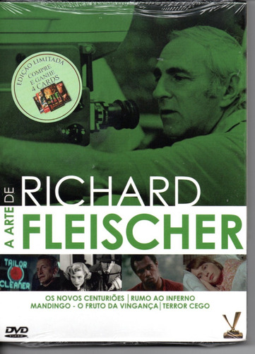 Dvd A Arte De Richard Fleischer Versatil Bonellihq L19