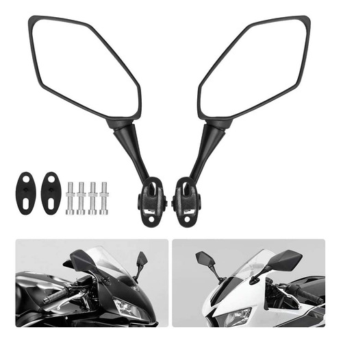 Espejos Deportivos Moto H3114 Italika Rt200/250, Rs200/650gt