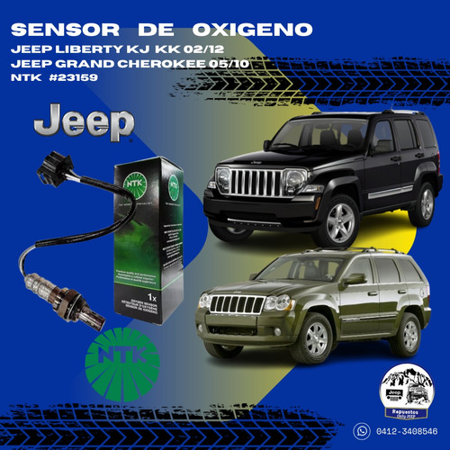 Sensor Oxigeno Cherokee Liberty Kk 2009 2010 2011 2012 2013