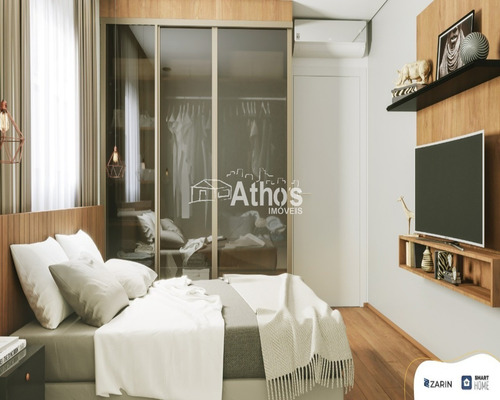 Imagem 5 de 10 de Smart Home , Casa Econômica Automatizada, Indaiatuba, 02 Dorms, Planta Integrada - Ca05003 - 70110609