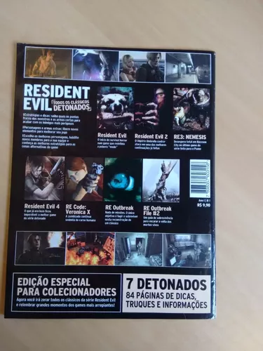 Revista Pc Gamestock Nº 4 Detonado Resident Evil 1 E 2 + Cd - Livros e  revistas - Colorado, Contagem 1111676316