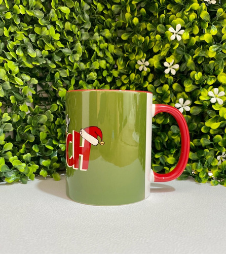 Taza Navideña Merry Grinch Mas