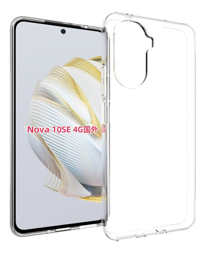 Sjk Funda De Teléfono Tpu Transparente Para Huawei Nova 10