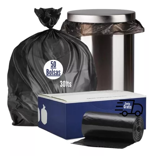 RRR PACK BOLSA BASURA RECICLADA AR.AZUL 30L 20UDS - Distribuciones