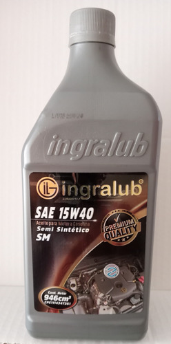 Aceite Ingralub 15w40 Semisintetico