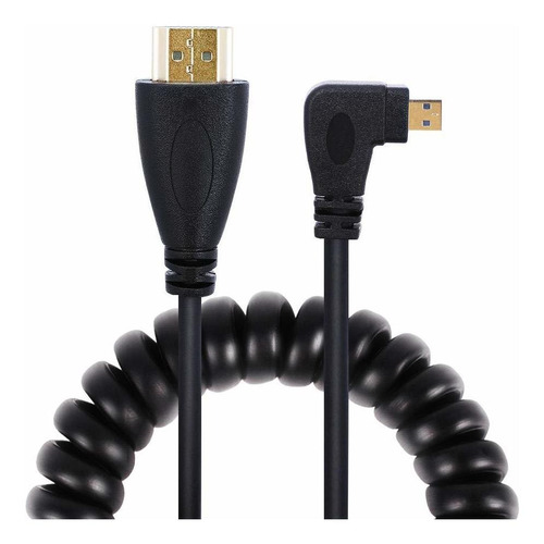 Cable Micro Hdmi Angulo Recto Para Camaras