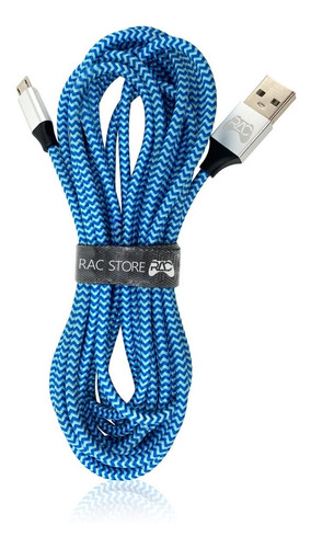 Cargador Mando Ps4 Cable De 3 Metros Carga Rapida