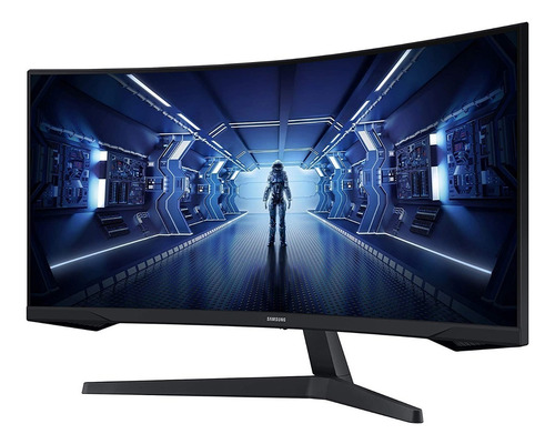 Monitor Gamer Samsung con pantalla de 34" 165Hz 220V y resolución Ultra WQHD