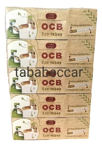 4 cajas de tubos OCB de 250 - Estanco1 Pamplona