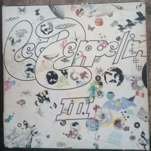 Lp Vinil (vg+) Led Zeppelin 3 Iii Ed Br 1977 Re Gat 30.032 