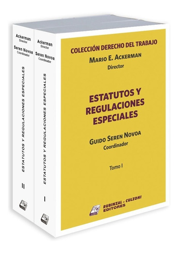 Colección Derecho Del Trabajo Colección Derecho Del Trabajo, De Mario E. Ackerman. Culzoni Editores, Tapa Blanda En Español, 2022