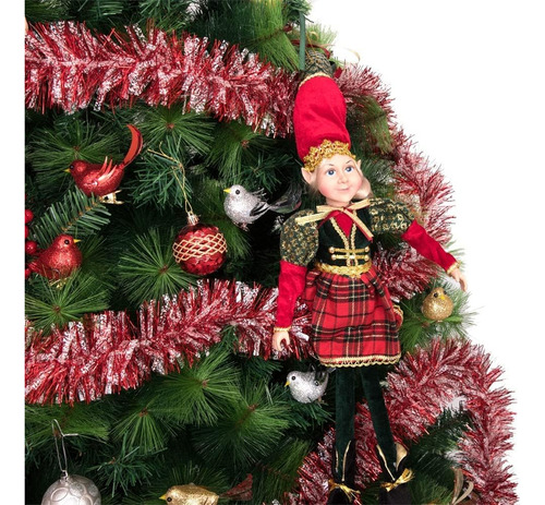 2 Piezas De Elfo Posable De Navidad De 25 Pulgadas, Elf...