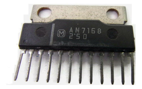 Circuito Integrado An7168 Amplificador De Audio 5,8 W Ester.