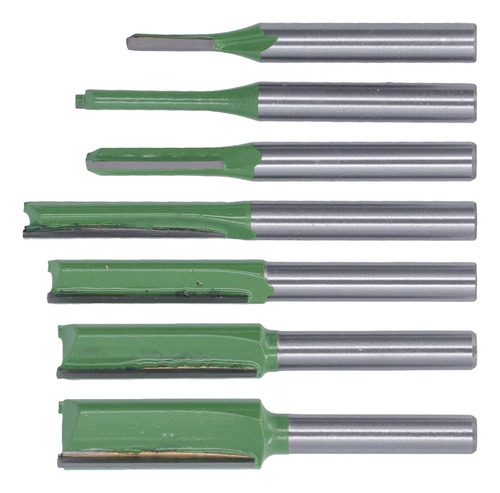 Juego De Herramientas De Fresado Router Bit De 7 Piezas Con