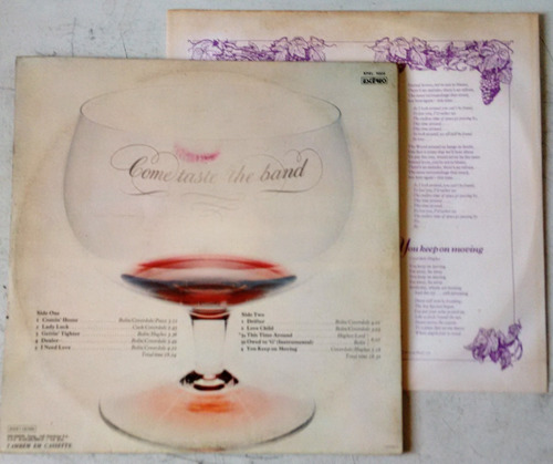 Imagem 2 de 5 de Lp Vinil - Deep Purple - Come Taste The Band - 1975