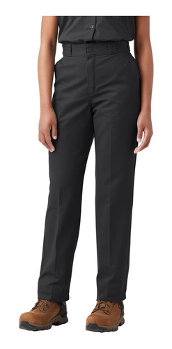 Dickies Pantalones De Trabajo Originales 874 Para Mujer, Neg