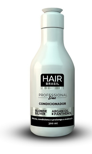 Condicionador Matizador 1 L Profissional Salão Blonde Silver